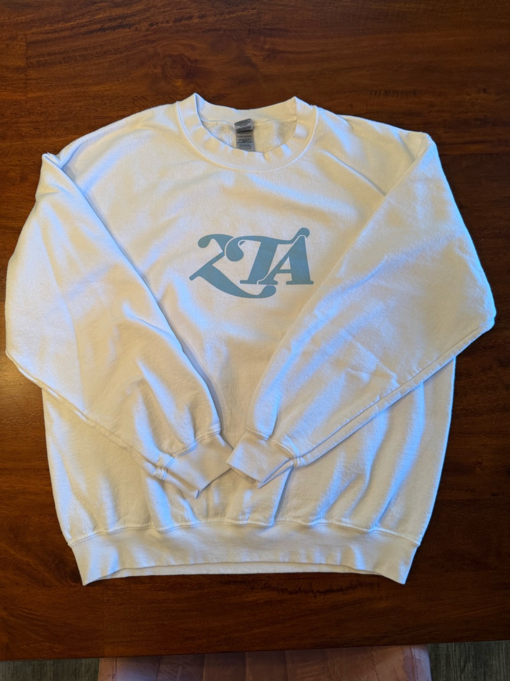Zeta Tau Alpha ZTA Berkeley Floral Crewneck Sweatshirt Size L